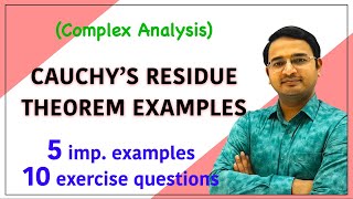 Cauchys Residue Theorem Examples Complex Analysis [upl. by Epner]