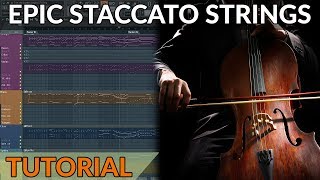 How To Write Epic amp Realistic Staccato Strings [upl. by Akkahs]