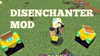 Disenchanter Mod Showcase Minecraft [upl. by Ollie]