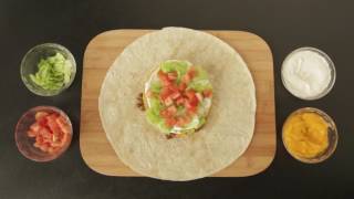 Homemade Crunchwrap Supreme Recipe Video [upl. by Ihtraa]