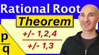 Rational Root Theorem [upl. by Akinor446]