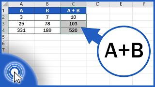 How to Add Numbers in Excel Basic way [upl. by Anolahs]