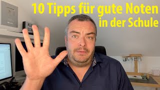 10 Tipps für gute Noten in der Schule  Lehrerschmidt [upl. by Alita]