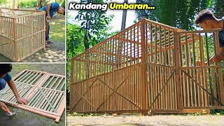 MEMBUAT KANDANG UMBARAN AYAM BANGKOK [upl. by Noled]