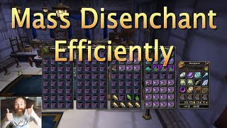 WoW Legion  Easy Mass Disenchanting [upl. by Ggerk]