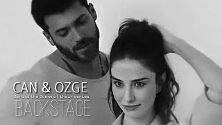 ▶Can Yaman amp Özge Gürel  Behind the Scene 20172020 [upl. by Ardnnek]