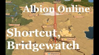 Albion Online  Caerleon to Bridgewatch fast almost safely [upl. by Schmeltzer294]