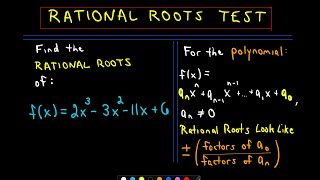 Rational Roots Test  Theorem [upl. by Nikki]