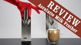 Aerolatte Milk Frother  Exclusive Review [upl. by Pfeffer]