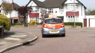 Driving Lessons  Reversing around a Corner  Learn to drive [upl. by Richman]