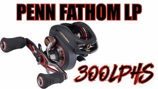 Penn FTH300LPHS Fathom Low Profile Reel Review  JampH TACKLE [upl. by Barrie]