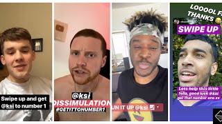 Youtubers Support Ksi’s New Album Dissimulation [upl. by Tierell679]