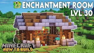 Minecraft How to Build a Enchanting House  Level 30 Enchanting Room [upl. by Grange]