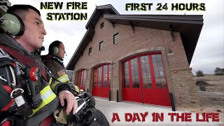 First 24 Hours in a New Fire Station  A Day in the Life [upl. by Notaek]