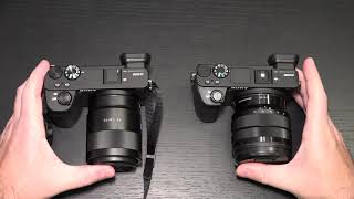 Sony A6600 vs A6500 [upl. by Edlihtam]