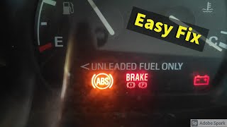 ABS And Brake Light On How To Fix It On a Ford RangerExplorerF150 Cheapest and Easiest Way [upl. by Nitsir]