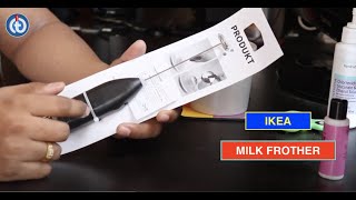 IKEA MILK FROTHER Review amp Battery Installation [upl. by Darreg898]