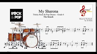 My Sharona  The Knack  Trinity Rock amp Pop Drums  Grade 6 [upl. by Leela]