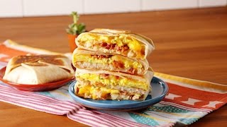 Breakfast Crunchwrap Supreme  Delish [upl. by Bettye]