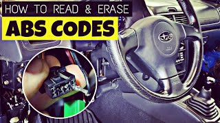 Subaru’s GENIUS Way to Check and erase ABS Codes [upl. by Lindgren]