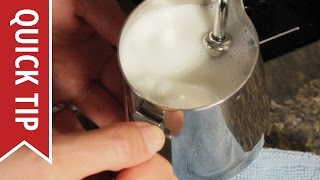 How to AutoFroth Milk for Lattes [upl. by Au]