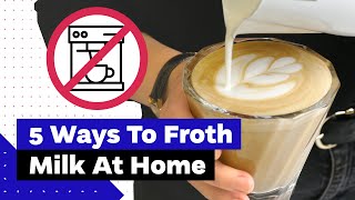 How To Froth Milk At Home Best Milk Frothers Review [upl. by Adigirb]