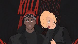 KSI – Killa Killa feat AiyanaLee Official Lyric Video [upl. by Prussian]