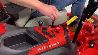 How to Start an Ariens® APEX Zero Turn Lawn Mower  Ariens [upl. by Lil]