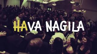 Hava Nagila Jewish celebration song  lyrics video [upl. by Suirtemed159]