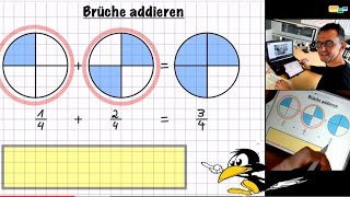 Brüche addieren [upl. by Toland]