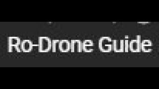 RoDrone Guide [upl. by Maribeth]