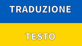 Inno UCRAINA TRADUZIONE  TESTO Italiano  Šče ne vmerla Ukraïny [upl. by Tillfourd]