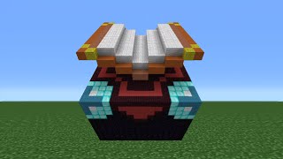 Minecraft Tutorial How To Make An Enchanting Table Statue [upl. by Boggs]