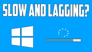 How To Fix Windows 10 LaggingSlow Problem Quick Fix [upl. by Deanna]